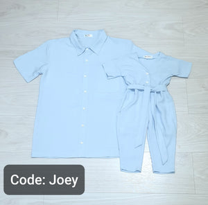JOEY POWDER BLUE ( Father & Daughter)