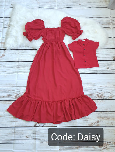 DAISY MAXI RED ( MOTHER & SON )