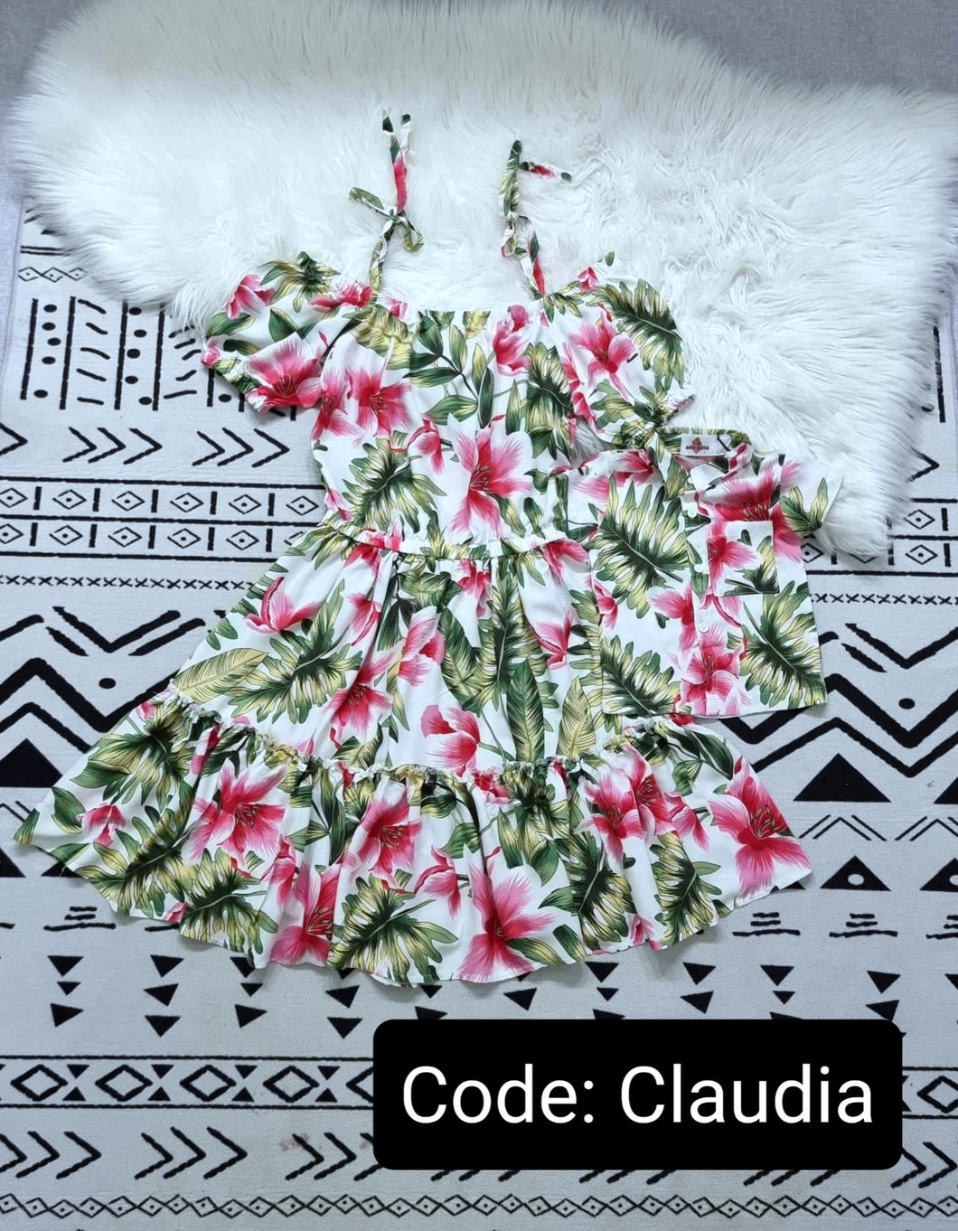 CLAUDIA FLORAL  ( MOTHER & SON)