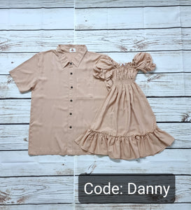 DAISY NUDE MAXI( Father & Daughter)