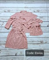 ELOISA BLUSH PINK 3pcs ( 6M ,1yr, 2yr, 3yr Daughter)